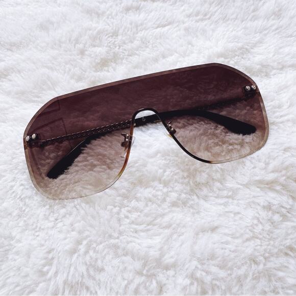 Stylens Accessories - Piper Clear Brown Single-Lens Sunglasses
